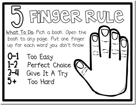 5 finger rule