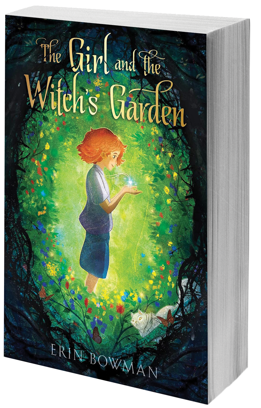 the girl and the witch's garden