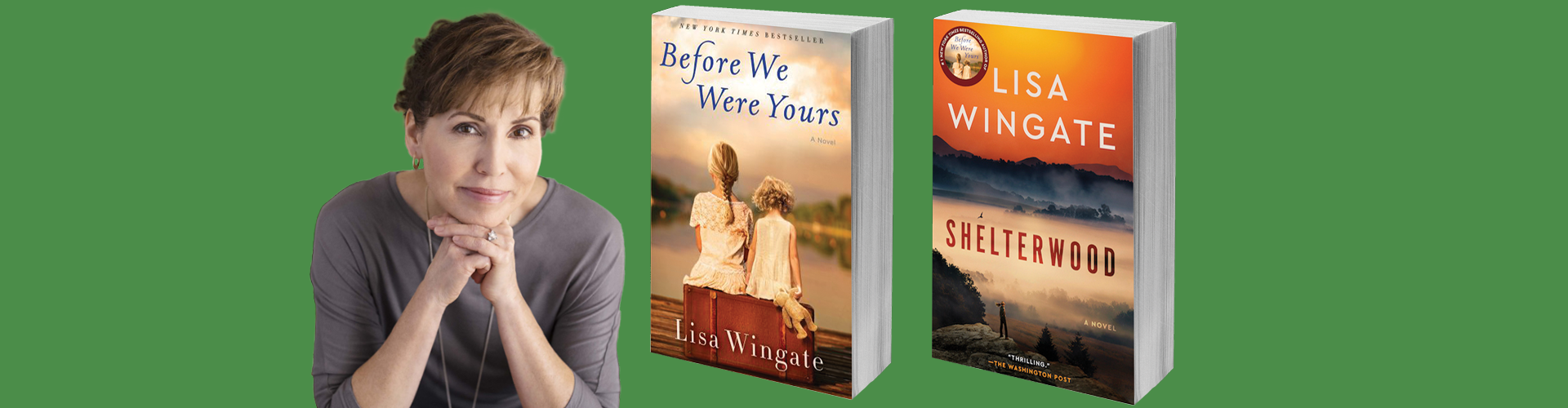Wingate with books