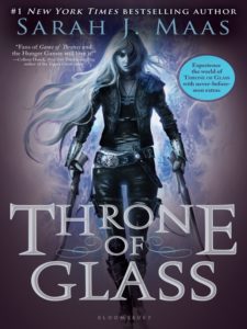 cover of throne of glass