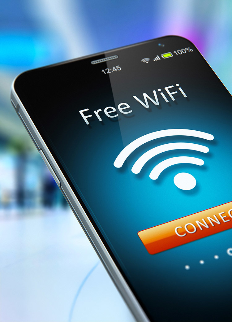 mobile devices free wifi