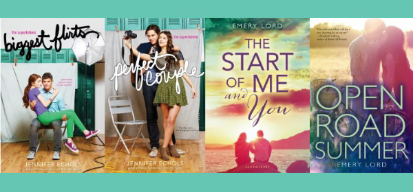 Four new teen romance novels available at your library!
