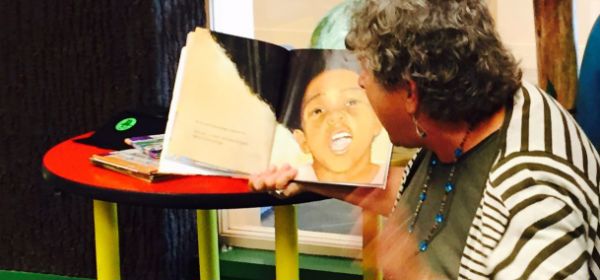 Teacher reads aloud