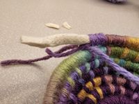 adding new yarn to yarn basket