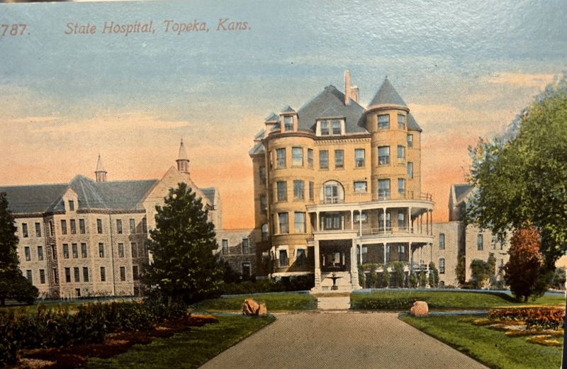 postcard of hospital