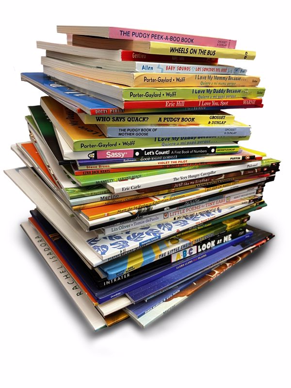 stack of books
