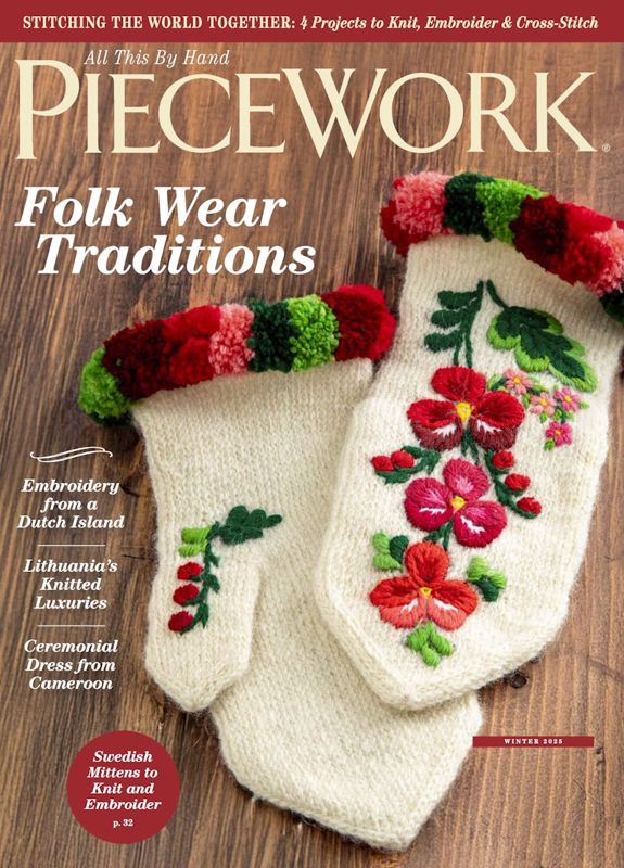 cover of piecework magazine