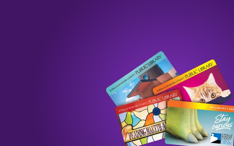 get a library card purple