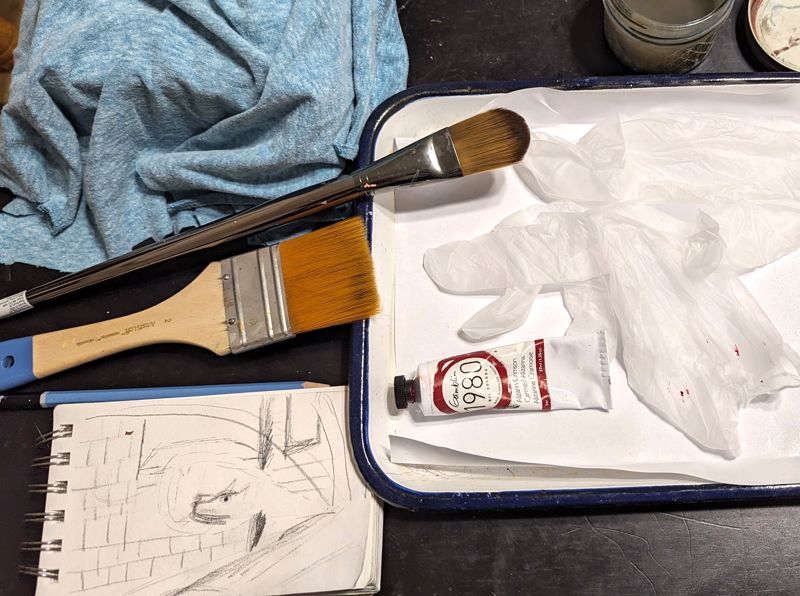 oil painting supplies