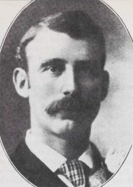 Black and white portrait of Dr. S.A. Johnson