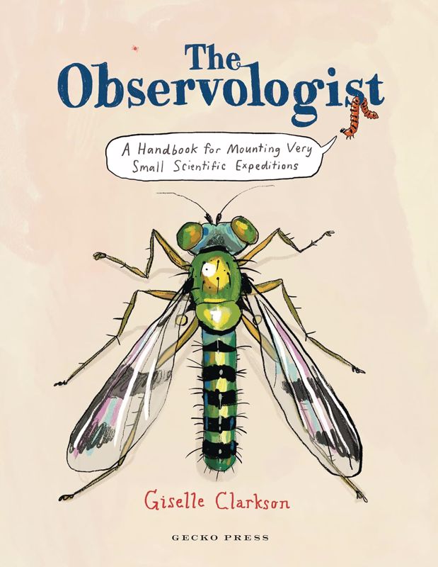 book cover with a detailed flying insect