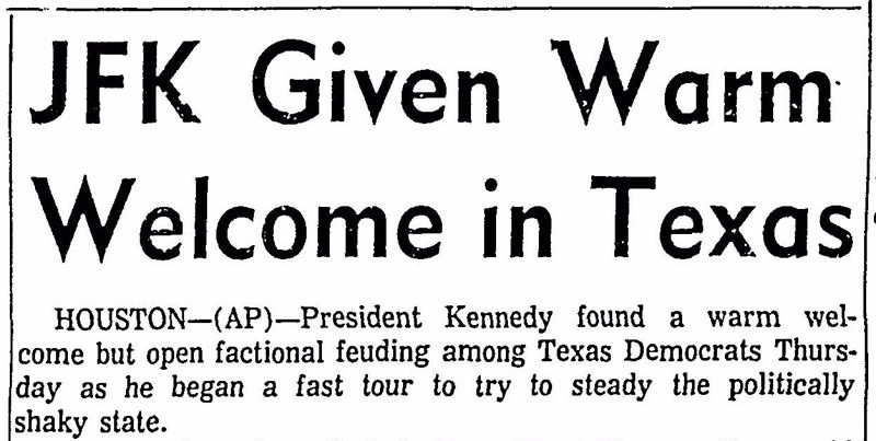 Black and white image from the Topeka Daily Capital with the title 