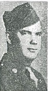 An official photo of Sgt. Dudley P. May in his Army dress uniform