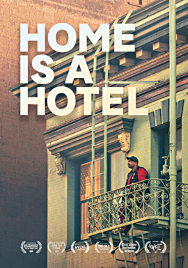 Image of man on balcony