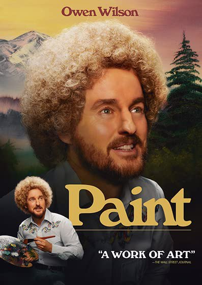 movie cover Owen Wilson with a blonde afro