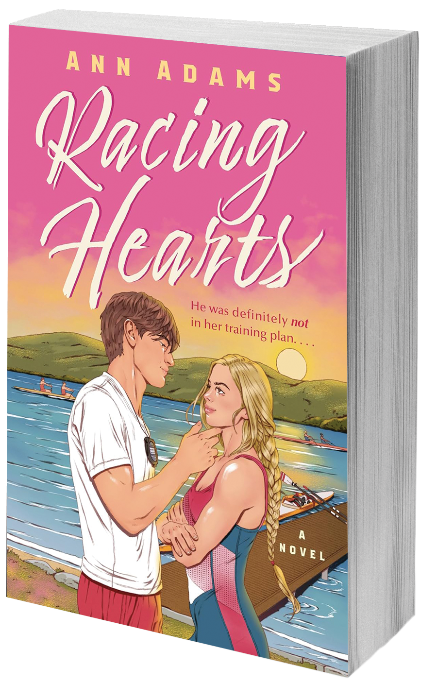 book cover couple at the lake