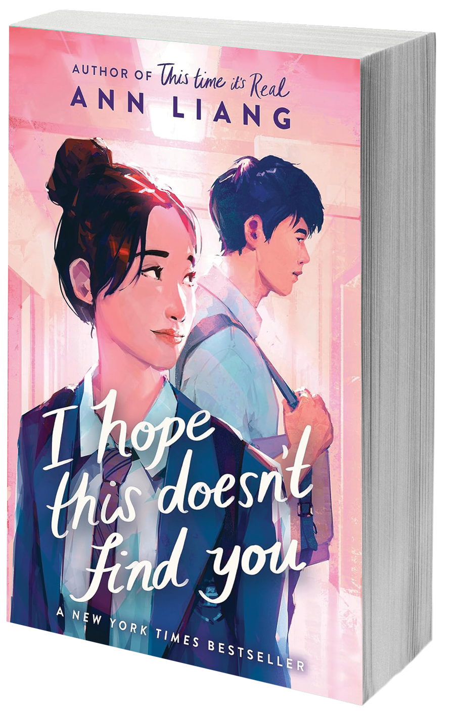 book cover girl looking at boy