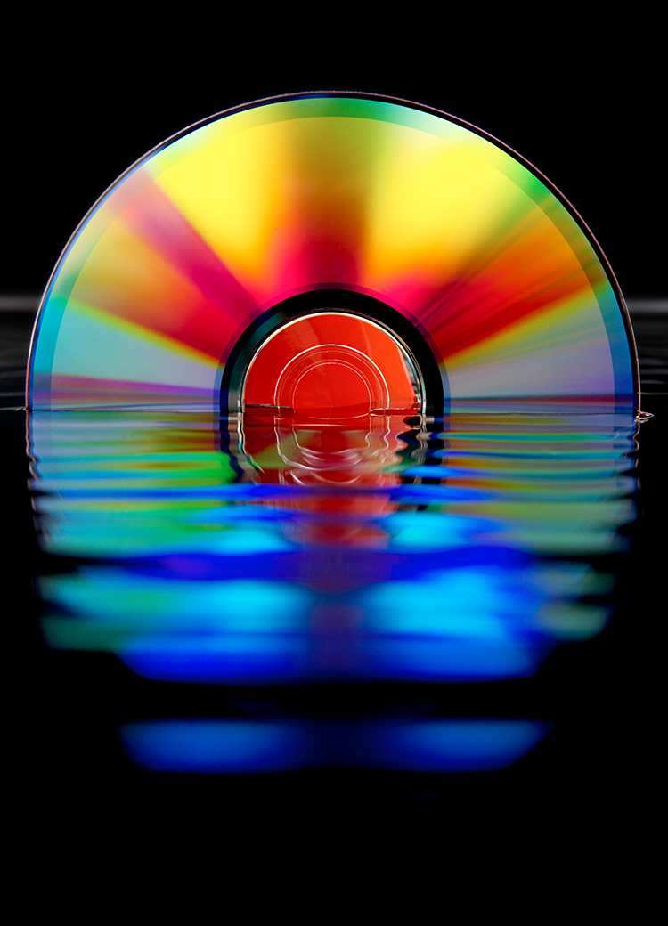 colorful CD