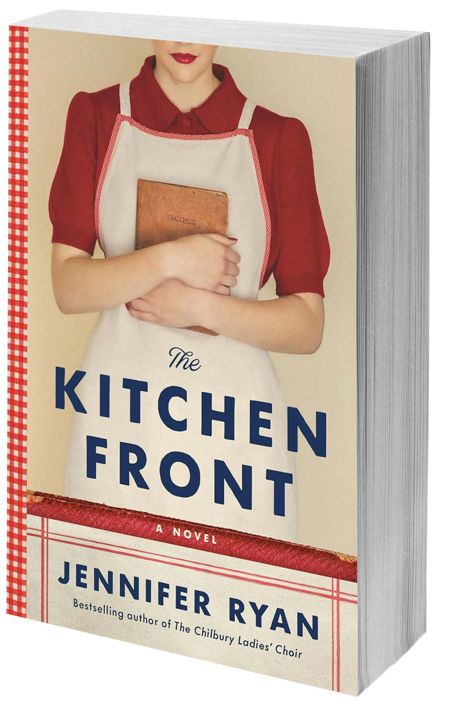 book cover woman in apron 