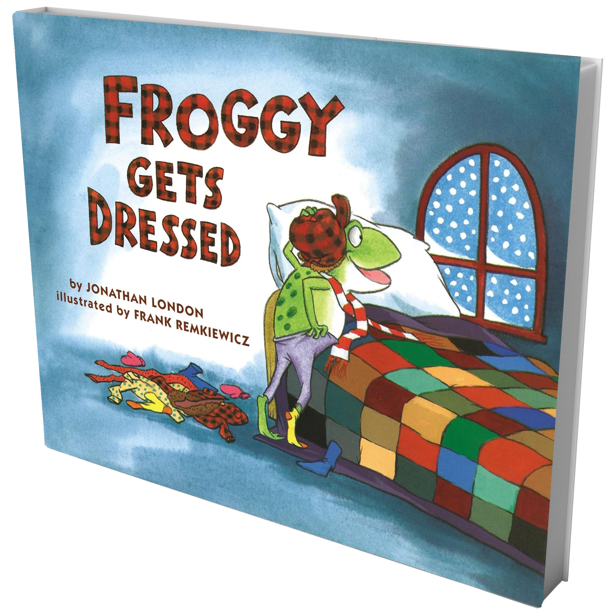 book cover frog getting dressed