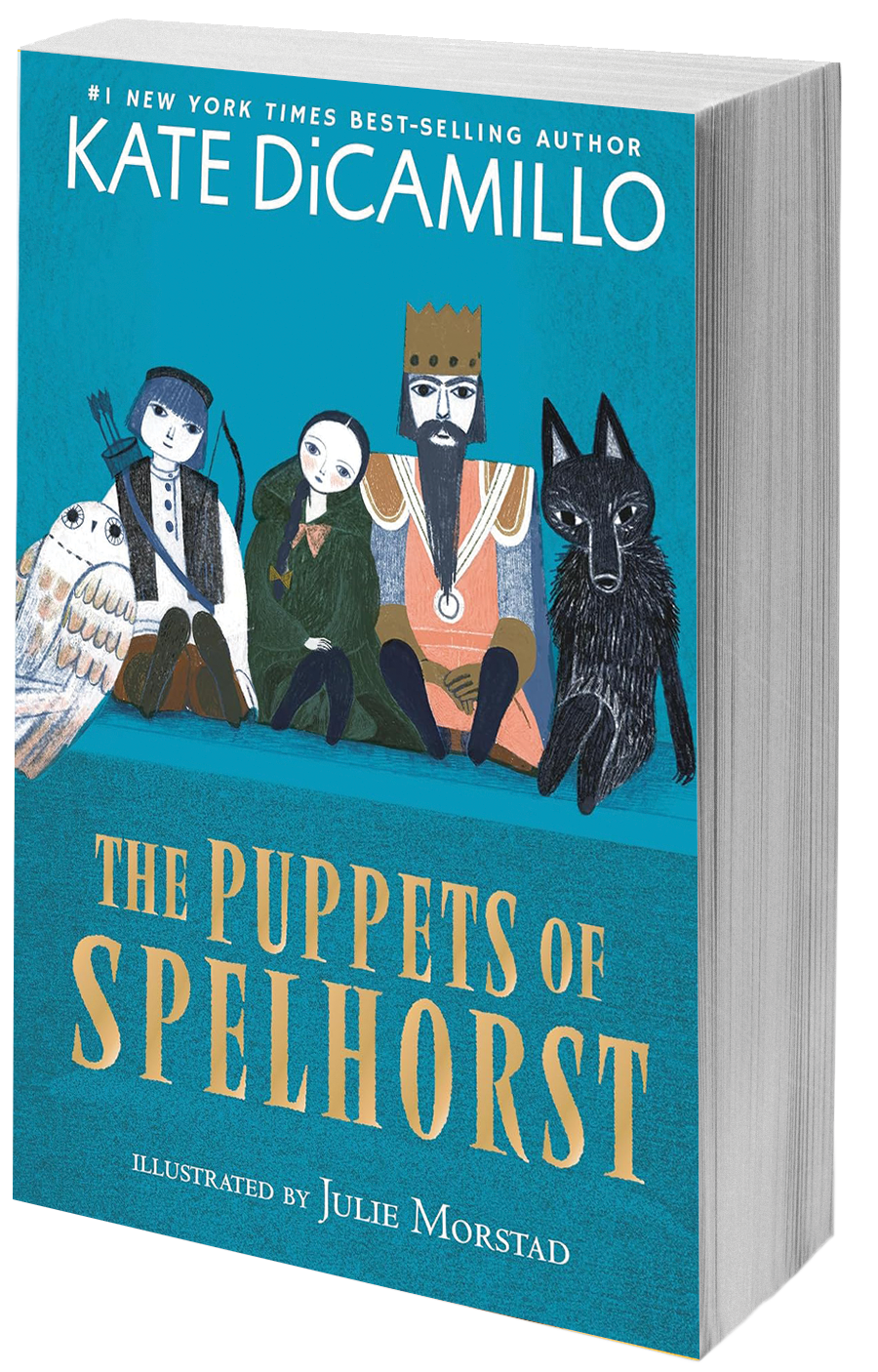 book cover with puppets