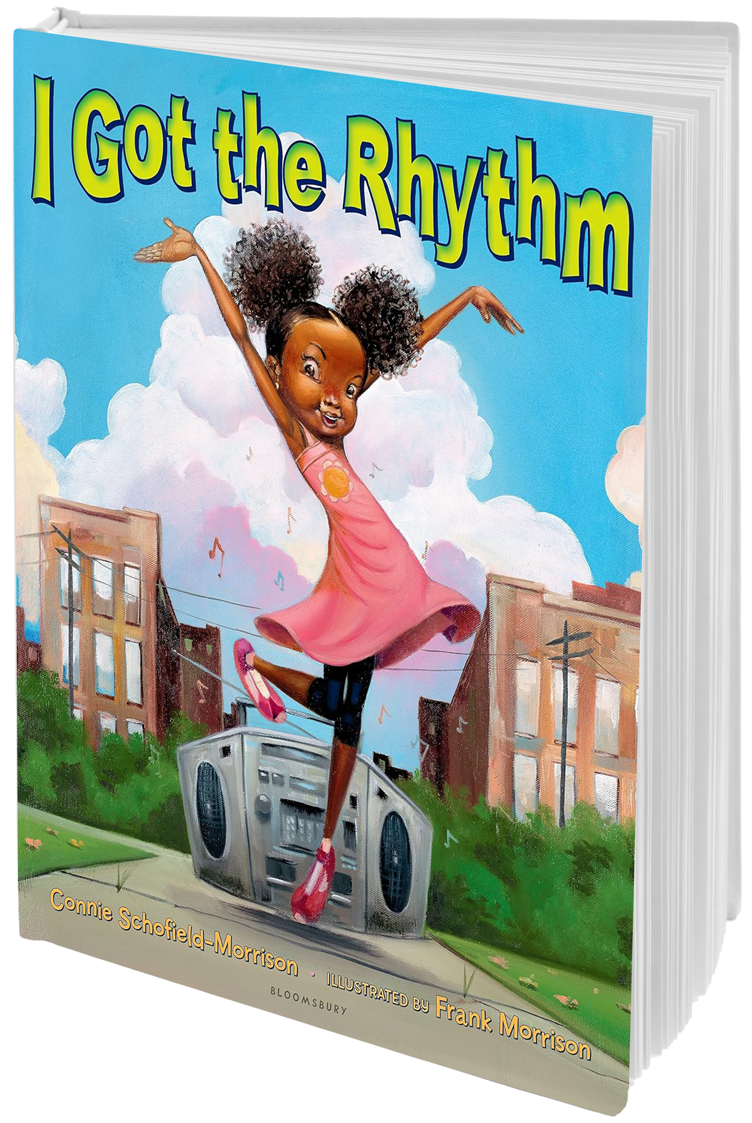 book cover girl dancing on sidewalk