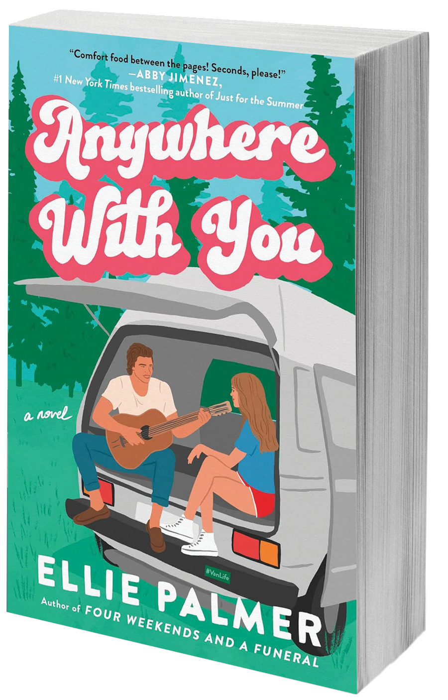 book cover man and woman in camper