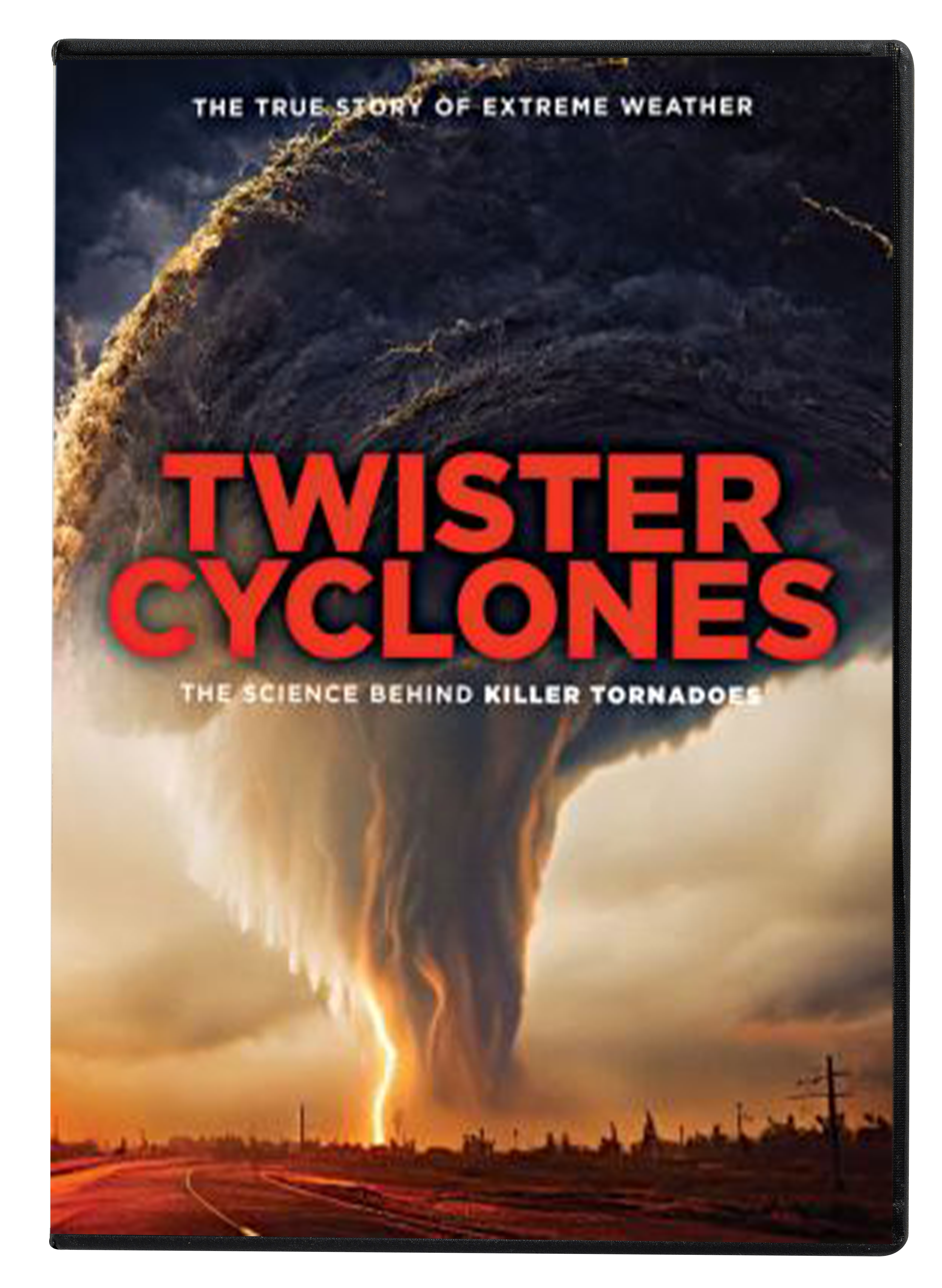 DVD cover ominous tornado