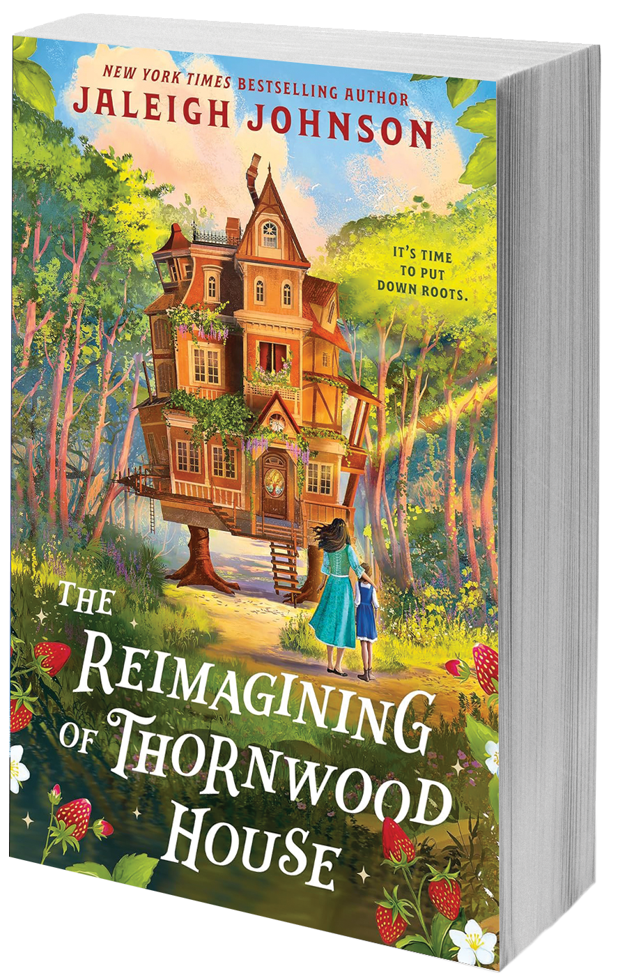 book cover house with legs