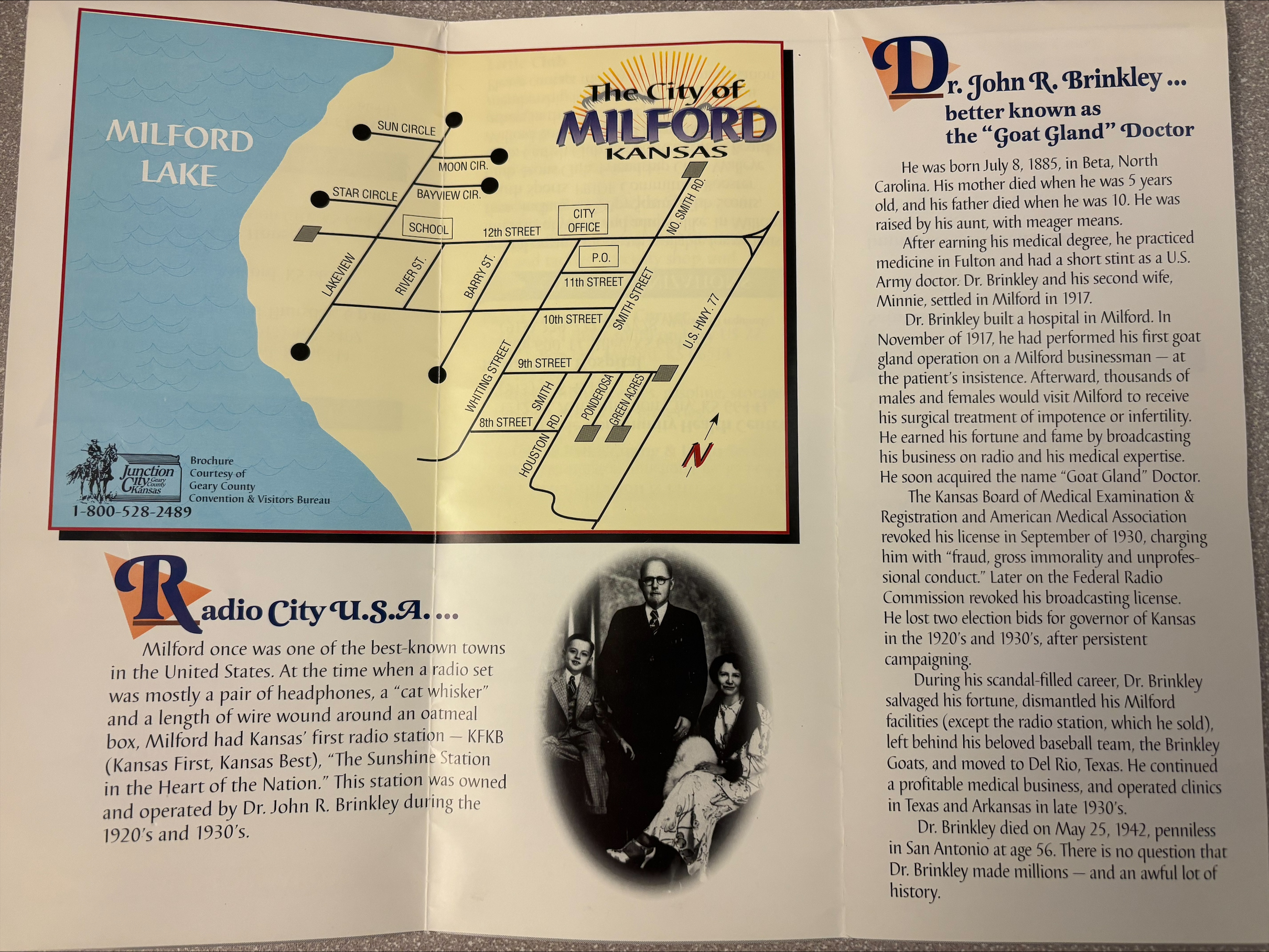 Milford Map