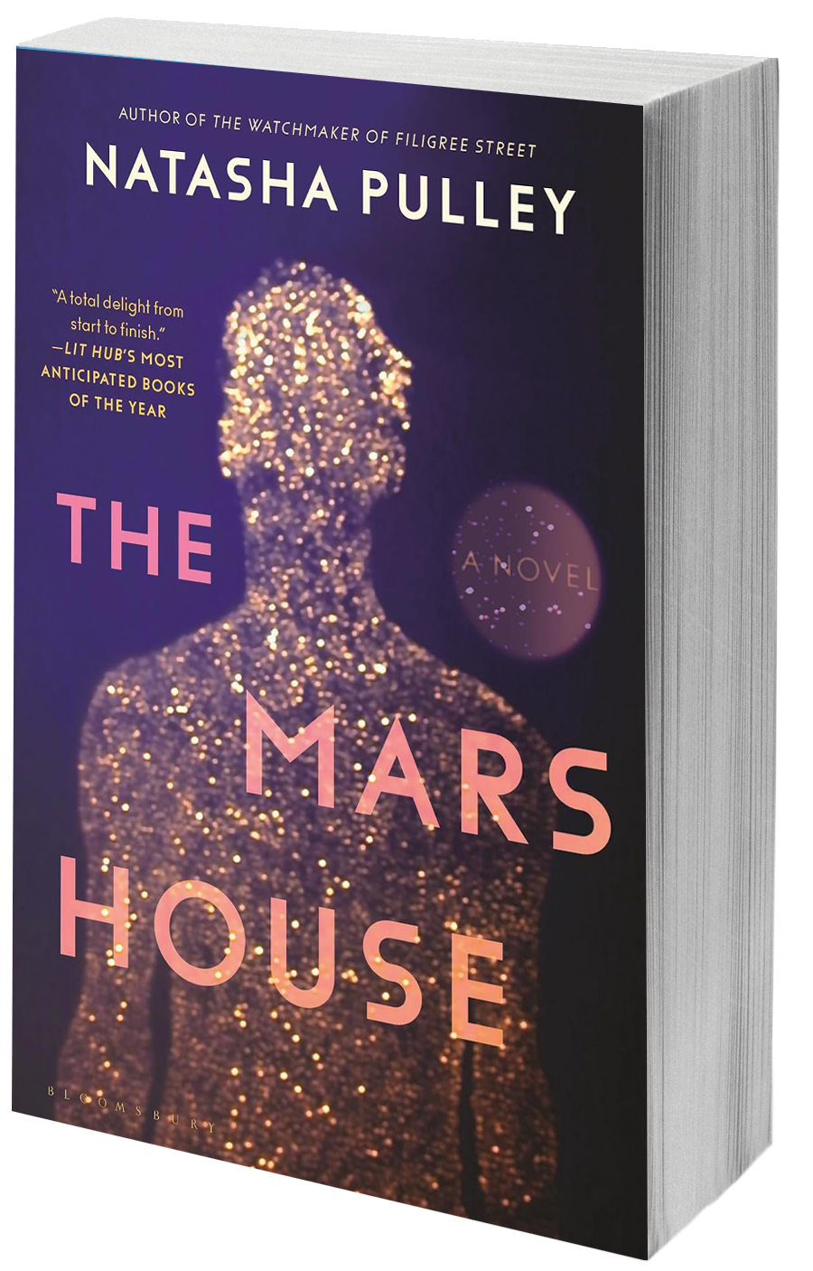 book cover person made of stars