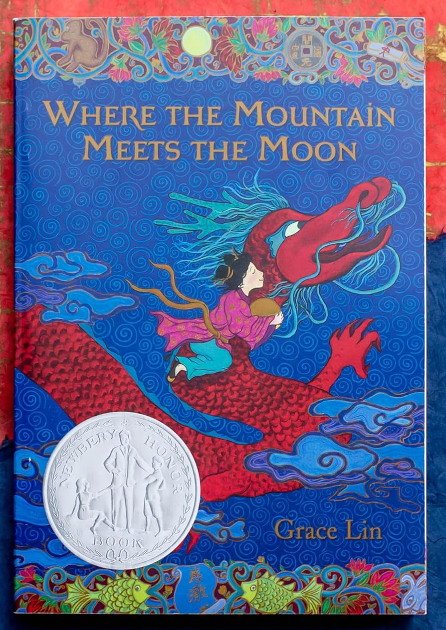 book cover girl on a dragon