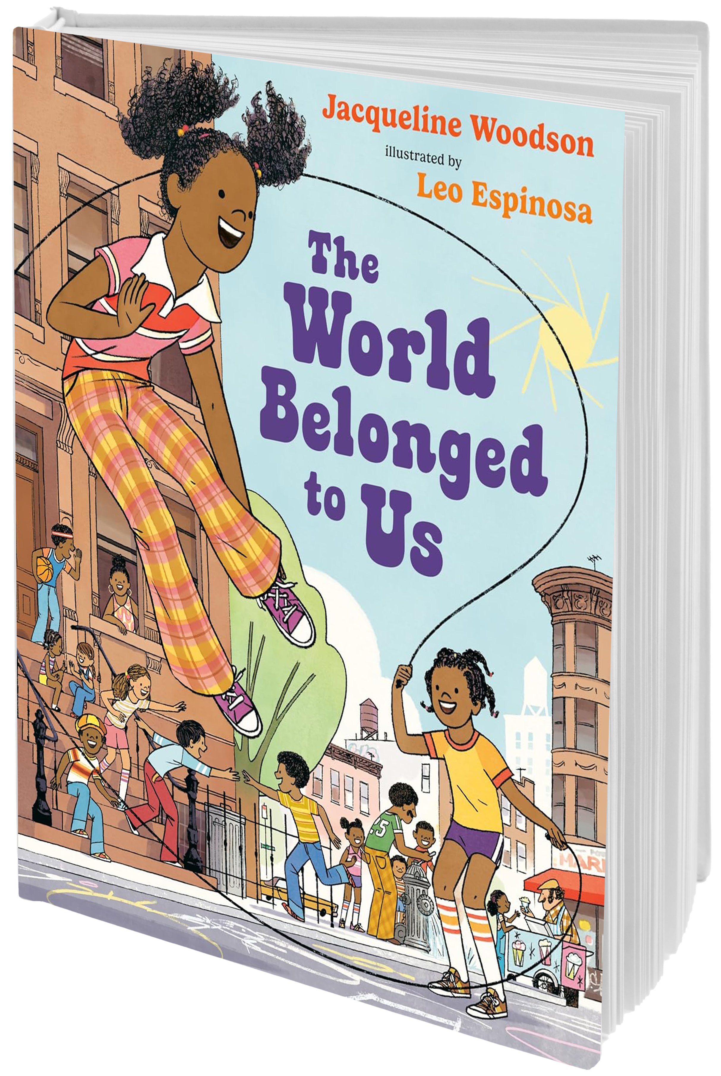 book cover kids jump roping
