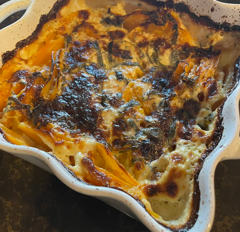 butternut gratin