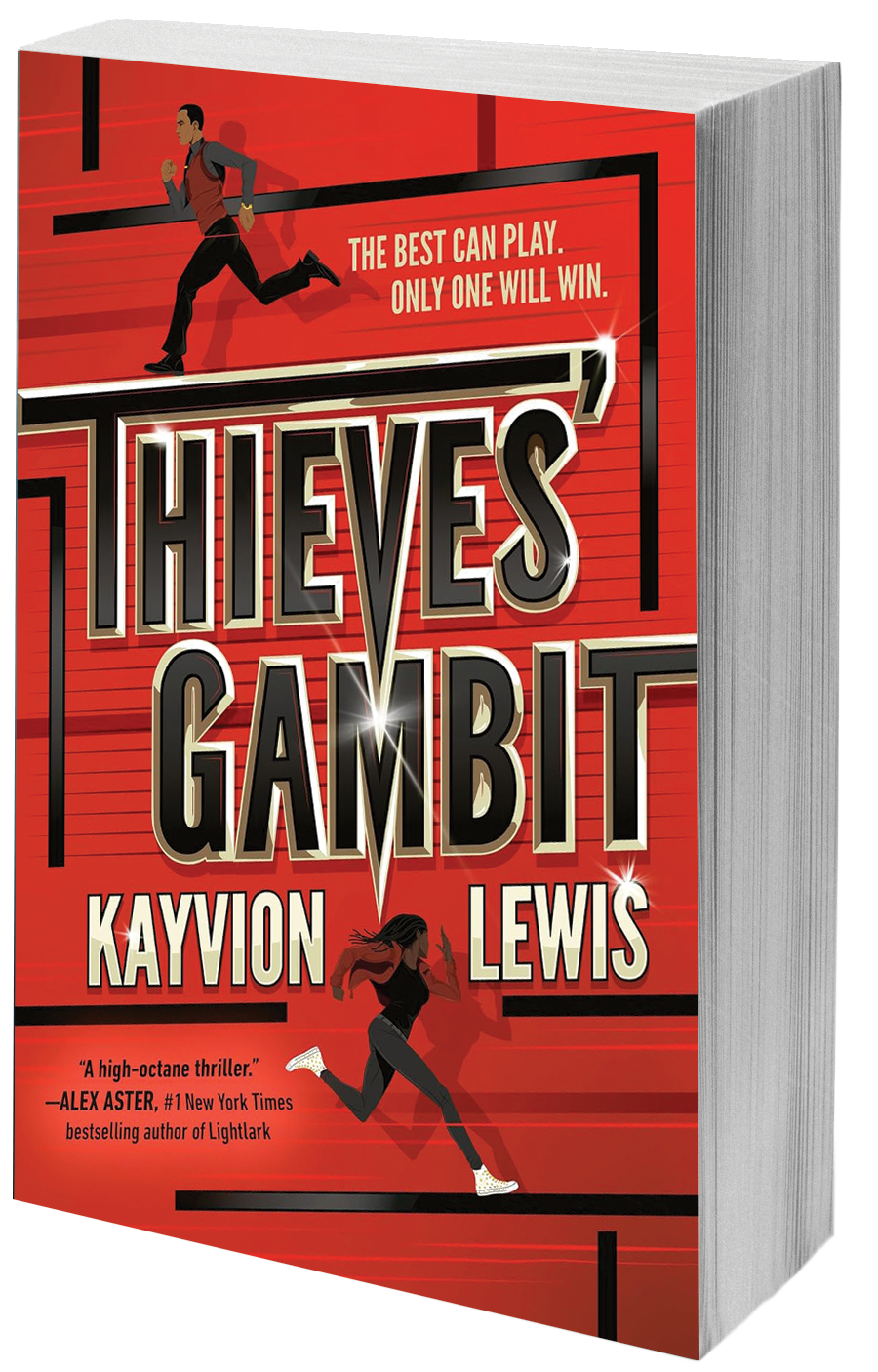 book cover teens running