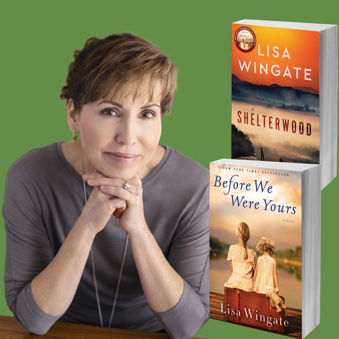 Lisa Wingate with books