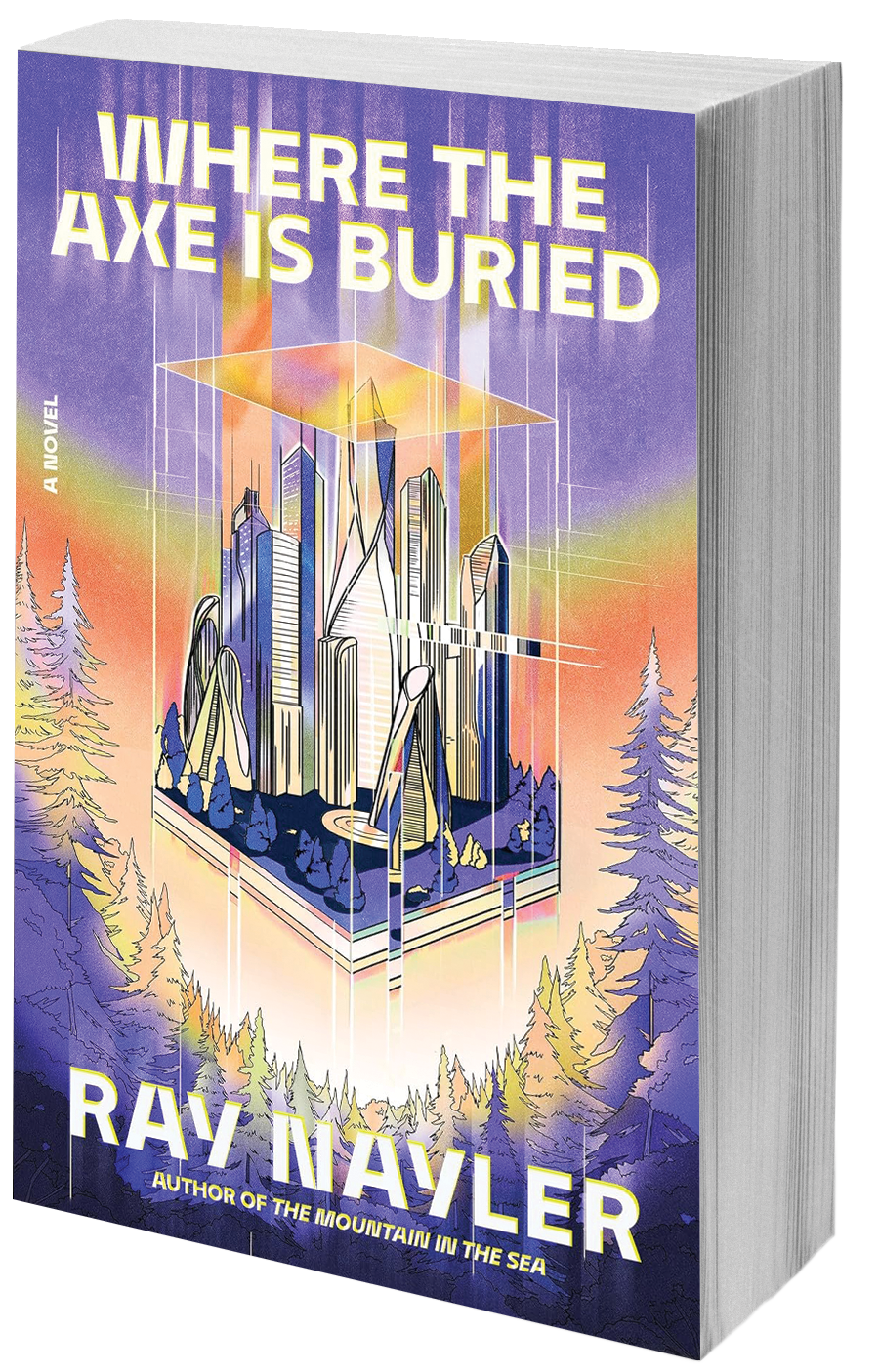 book cover floating city