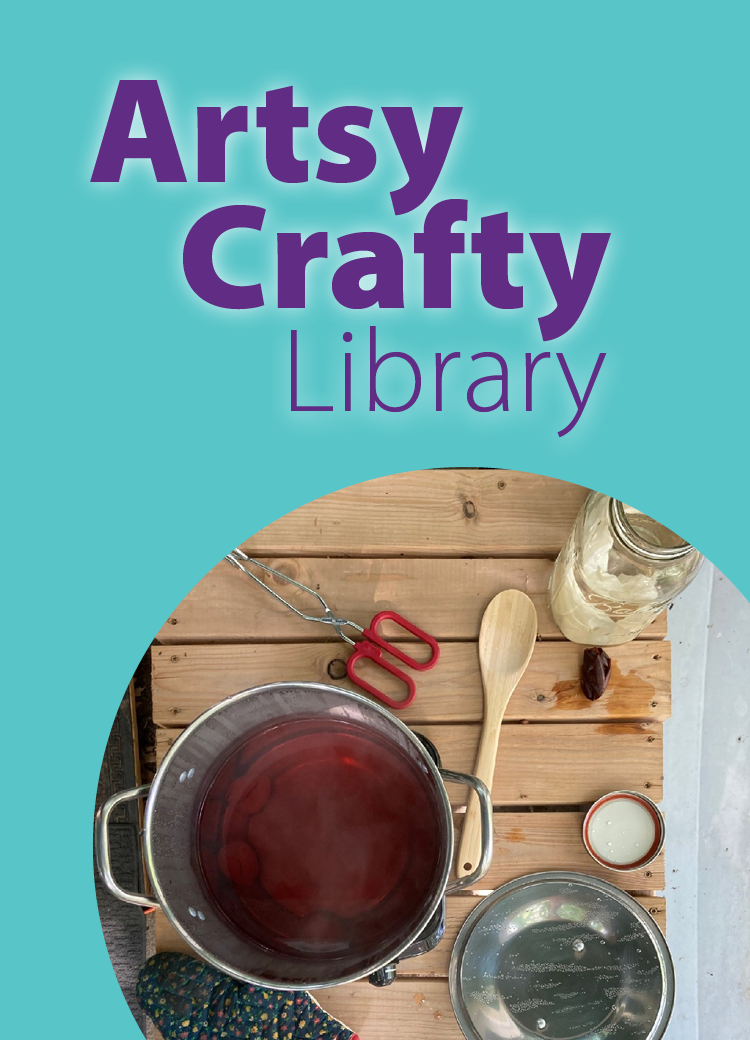 artsy crafty library