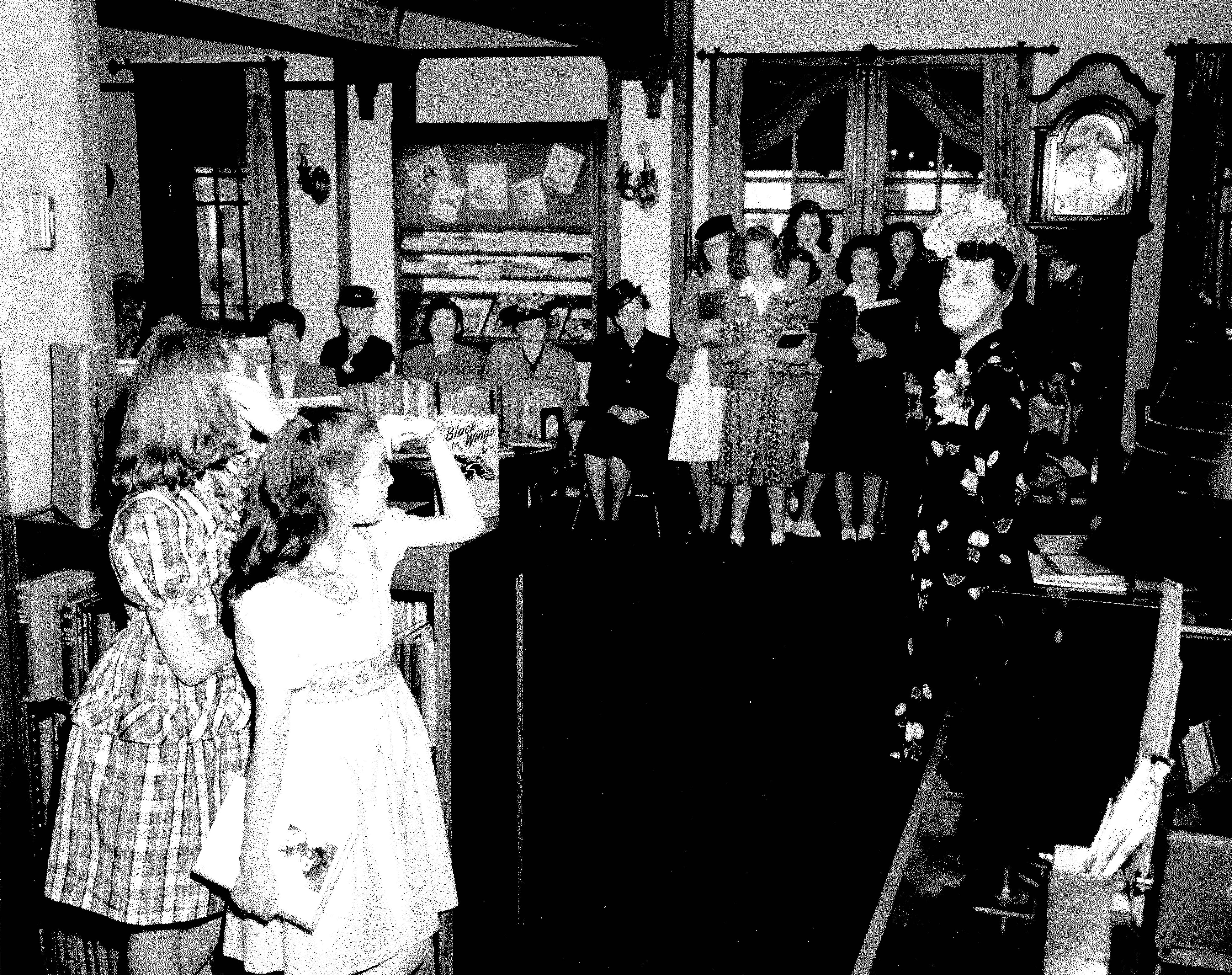 kids with children's author