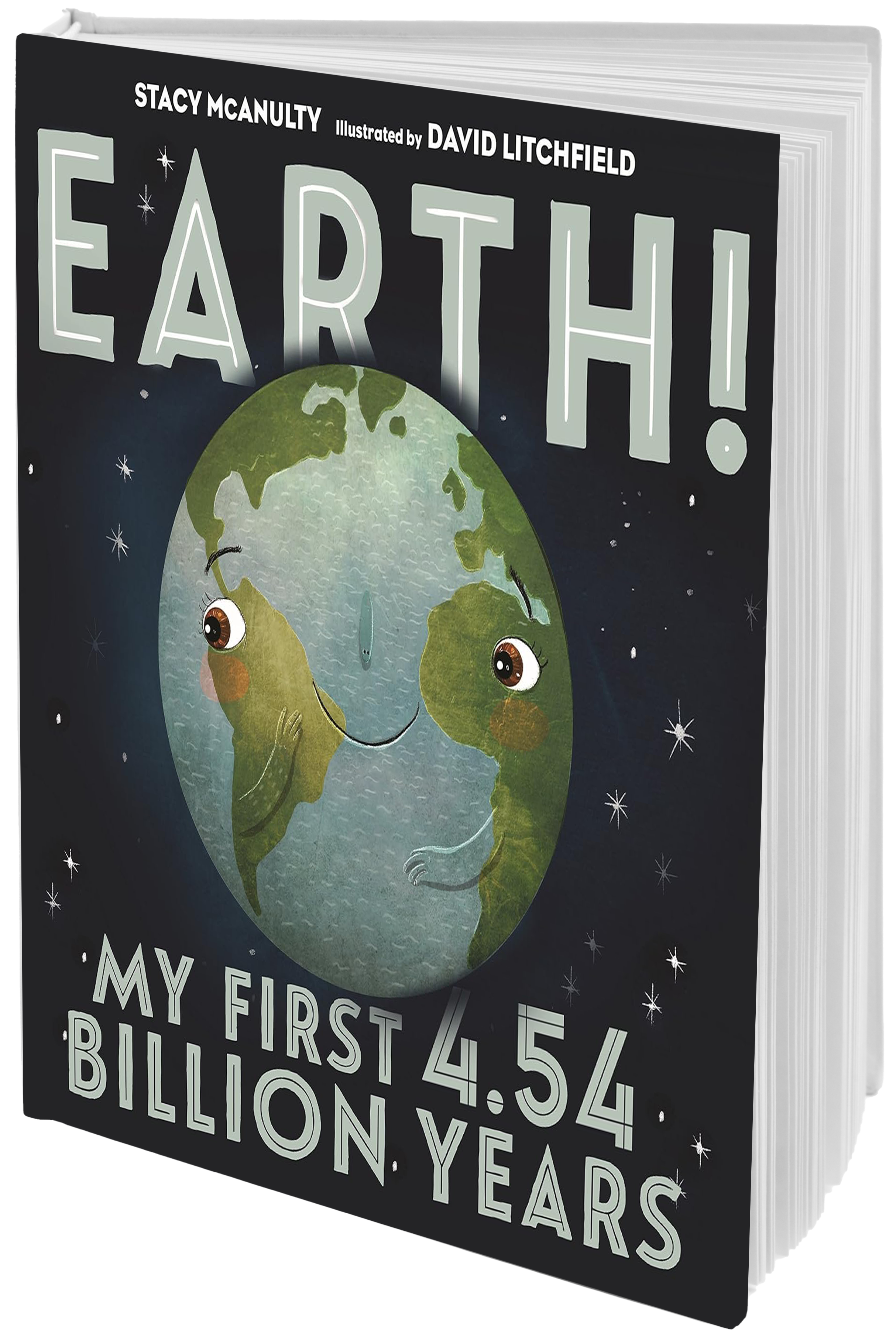 book cover smiling Earth