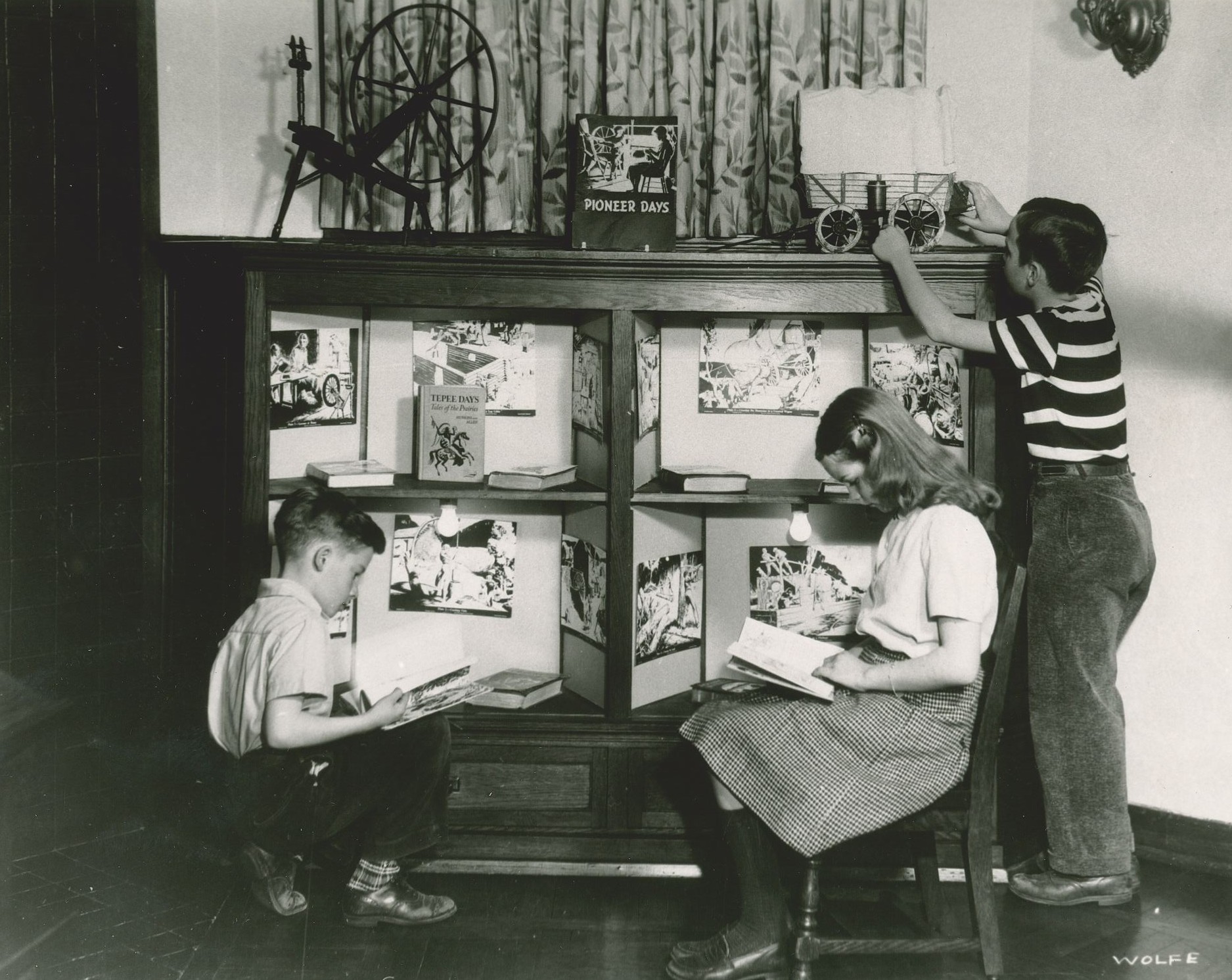 Kids at Mulvane Childrens Library