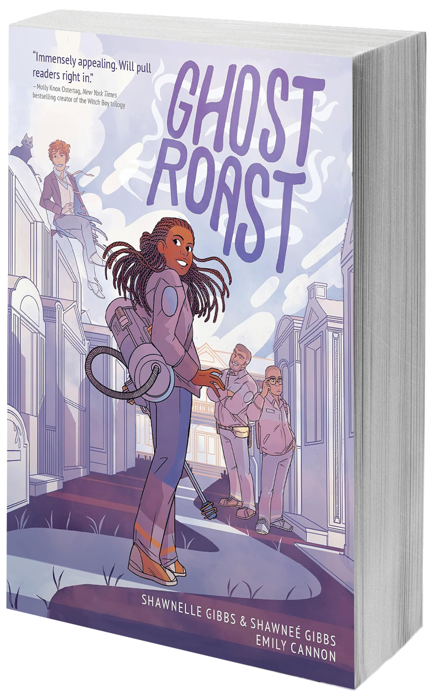 book cover teen girl and ghost