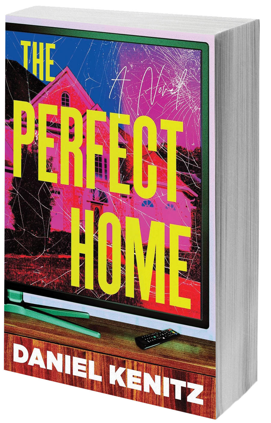 book cover neon home