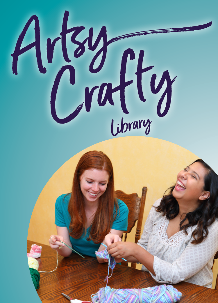 knitting and laughing
