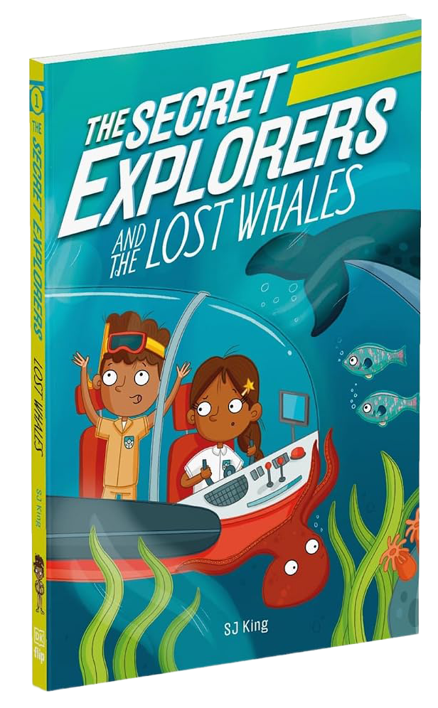 book cover kids in the ocean