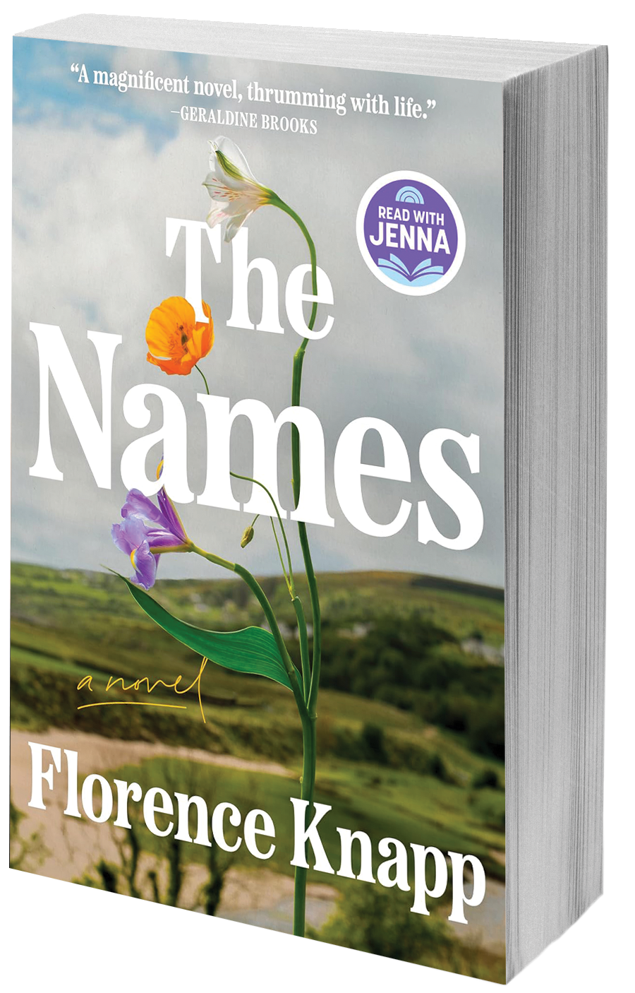 book cover flowers