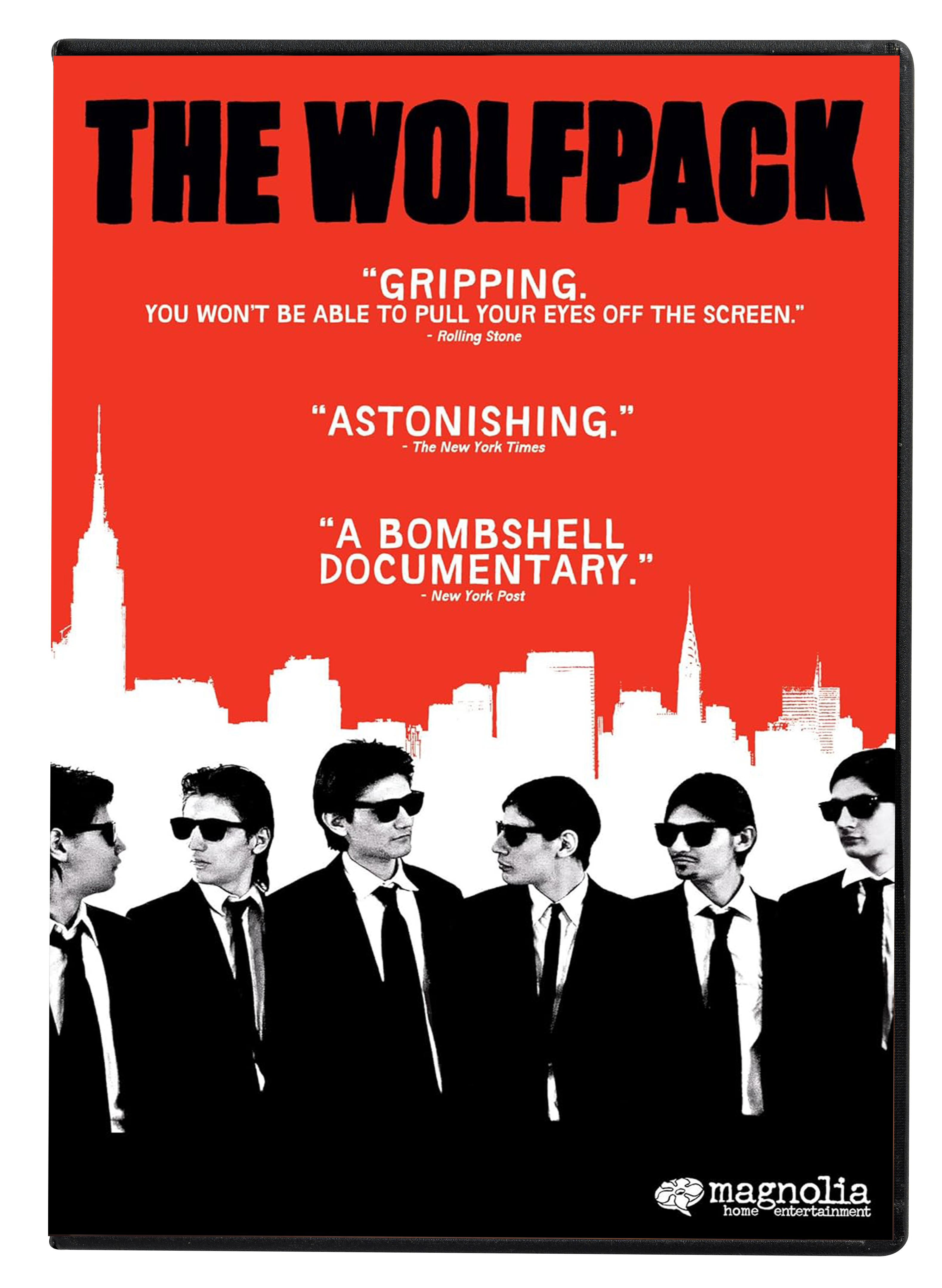 DVD cover six young men in suits