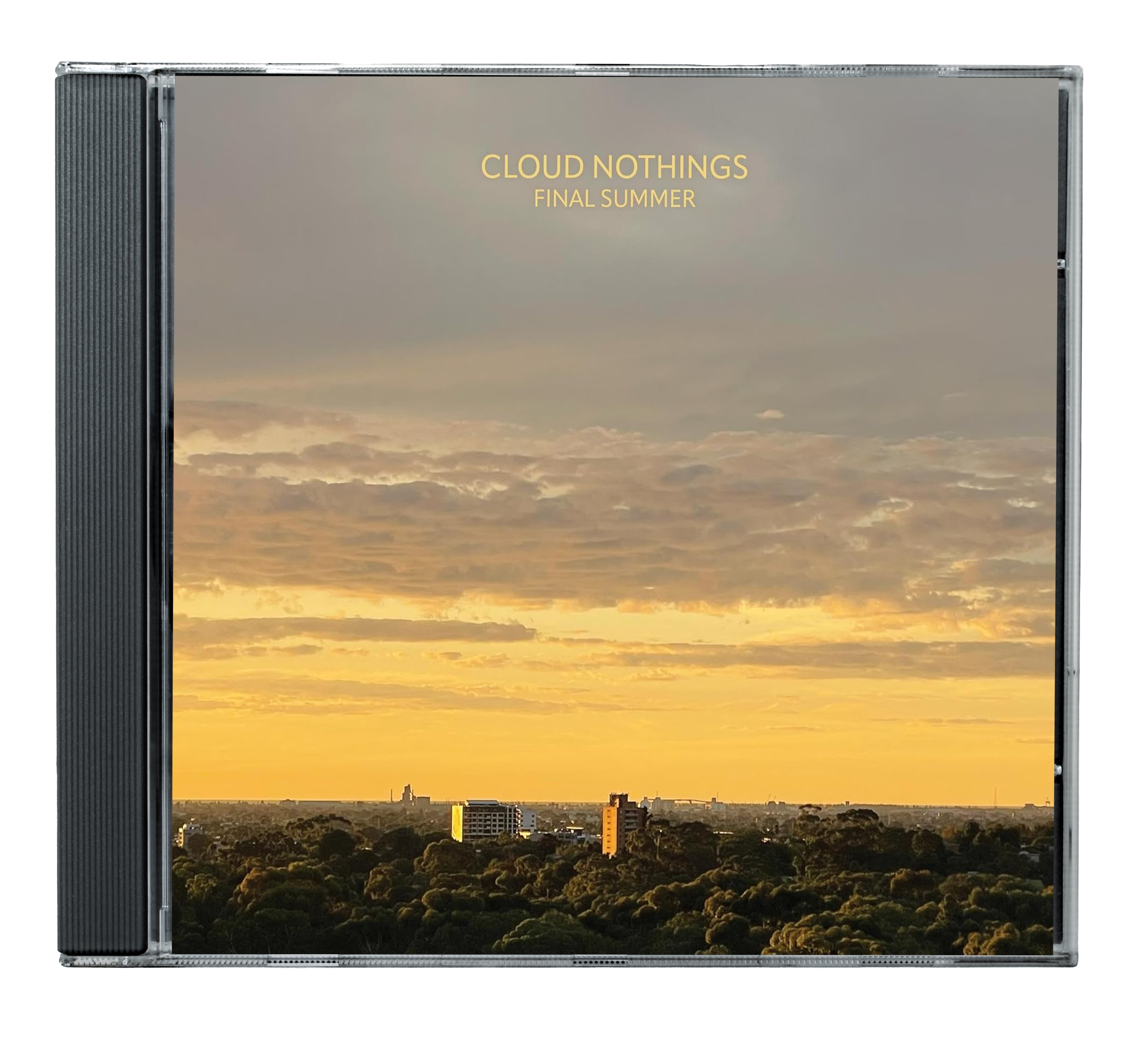 CD cover sky with cityscape