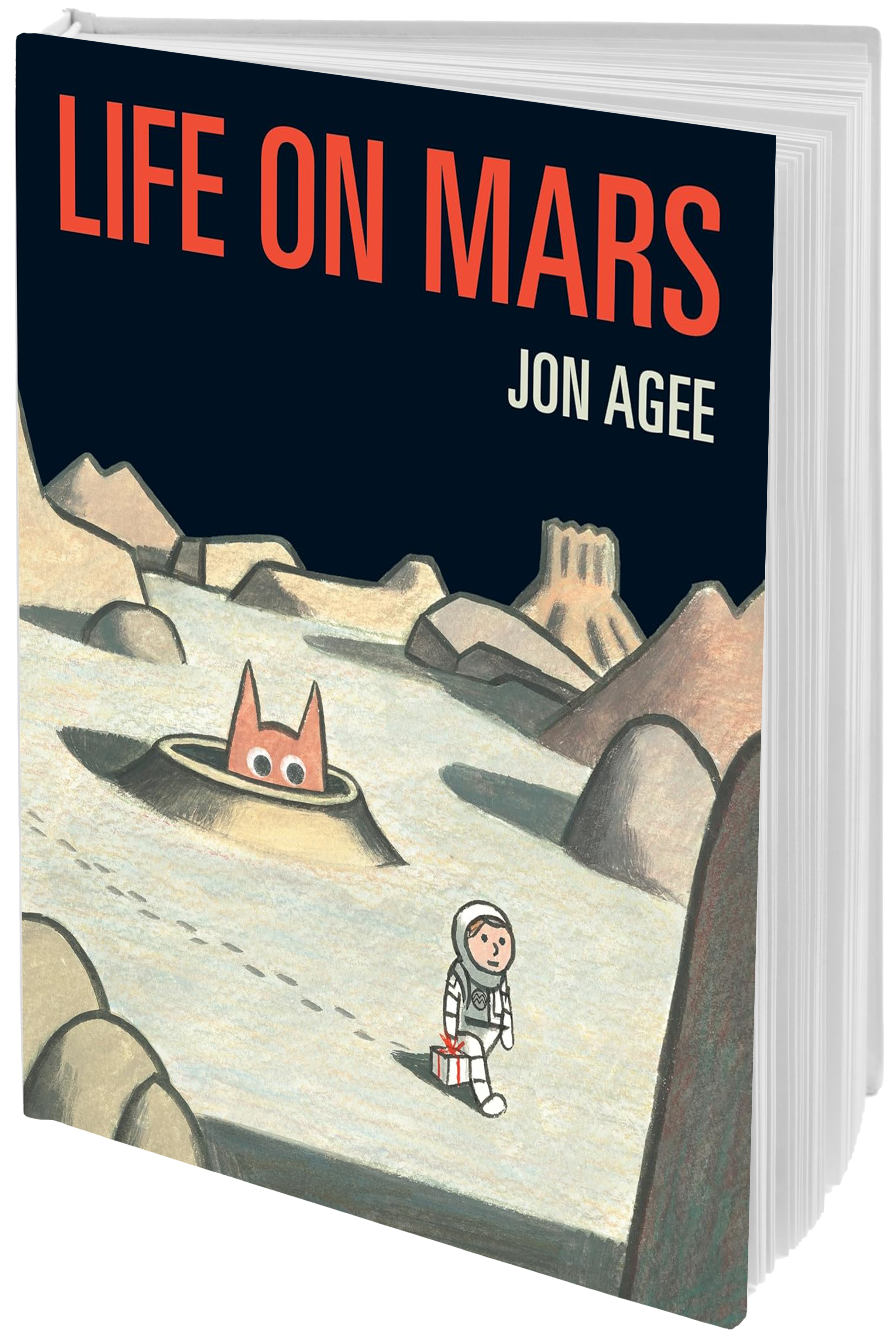 book cover astronaut and alien