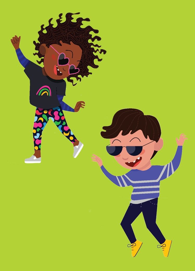 kids dancing